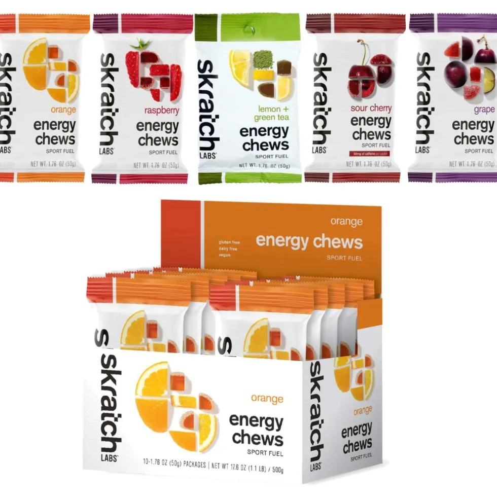 Skratch Labs Energy Chews Sport Fuel - Energie-Fruitgommen - 10x50g