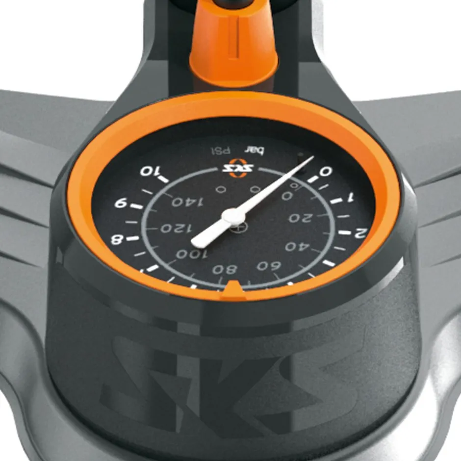 Vloerpompen < SKS Air-X-Plorer 10.0 Floor Pump