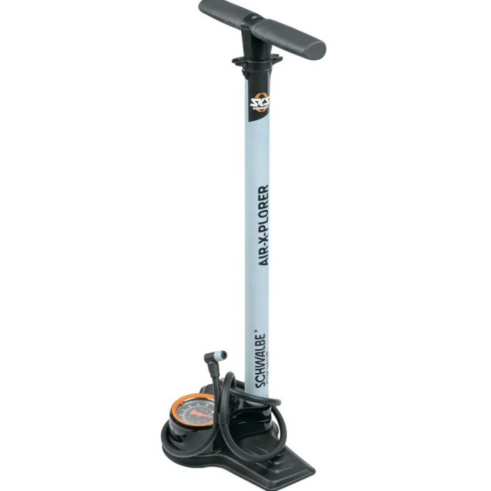 SKS Air-X-Plorer 10.0 Vloerpomp - Edition Clik Valve