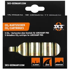 SKS CO2 Patroon zonder Schroefdraad voor Airchamp (5x16g)