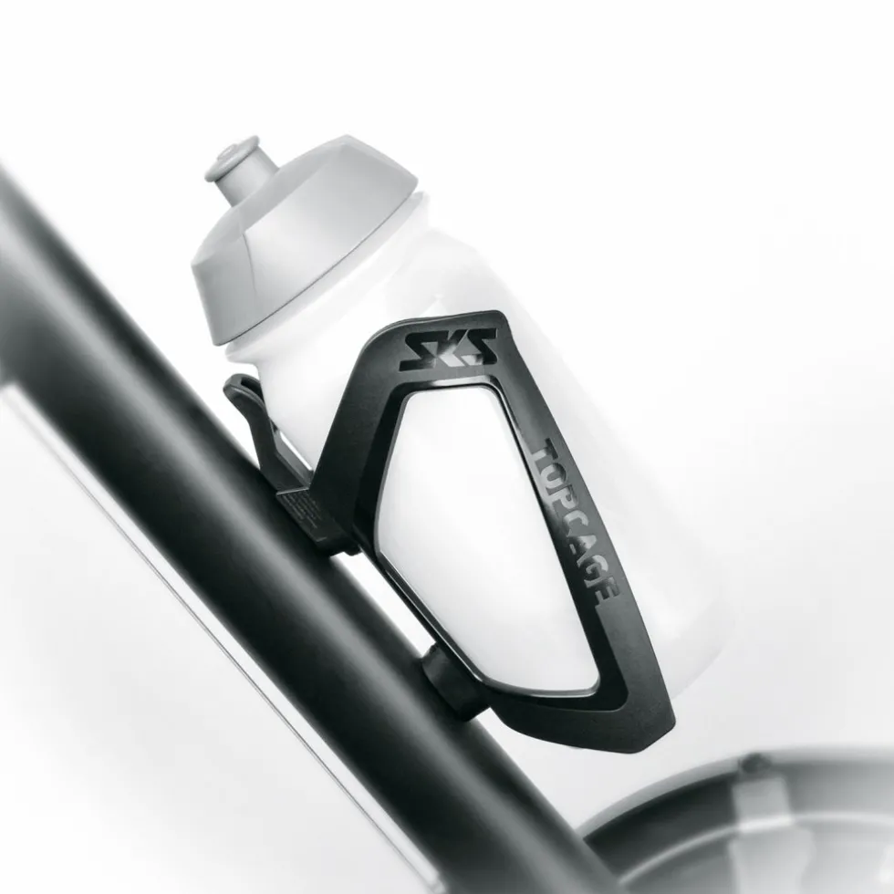 SKS Topcage Fleshouder - zwart