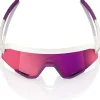 100% Slendale Bril - Matte Chalk - Purple Multilayer Mirror