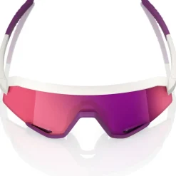 100% Slendale Bril - Matte Chalk - Purple Multilayer Mirror