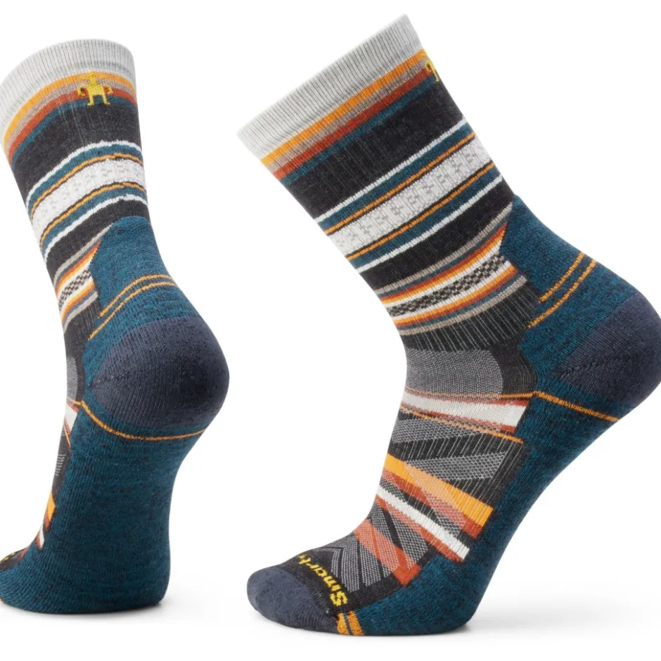 Sokken|Sokken < SmartWool ight Cushion Panoraa Crew Wandesokken - 003 charcoa