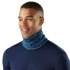 Mutsen < SmartWool Thermal Merino Omkeerbare Nekwarmer - Q45 pacific blue retro line
