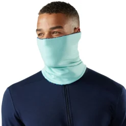 Mutsen < SmartWool Thermal Merino Omkeerbare Nekwarmer - Q45 pacific blue retro line