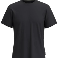SmartWool Perfect Crew T-Shirt Heren - 001 zwart