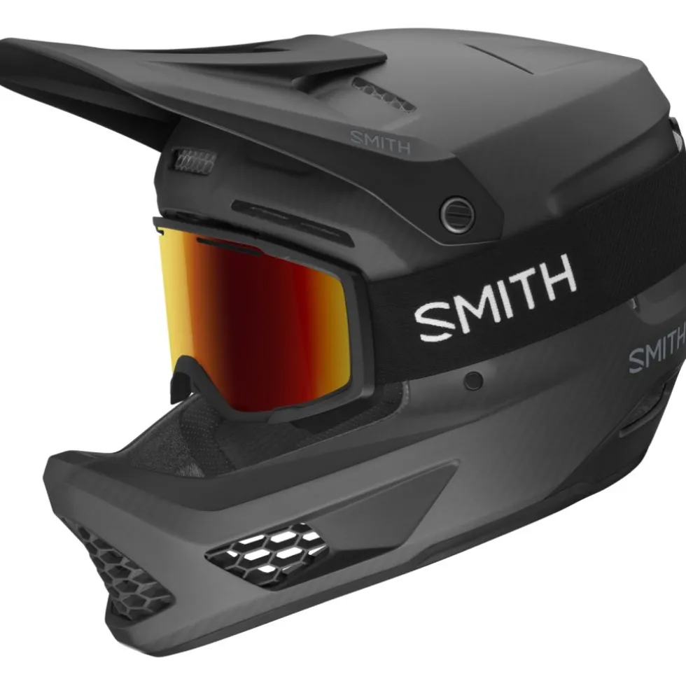 Smith Hardline Carbon MIPS Helm - Matte Black Carbon