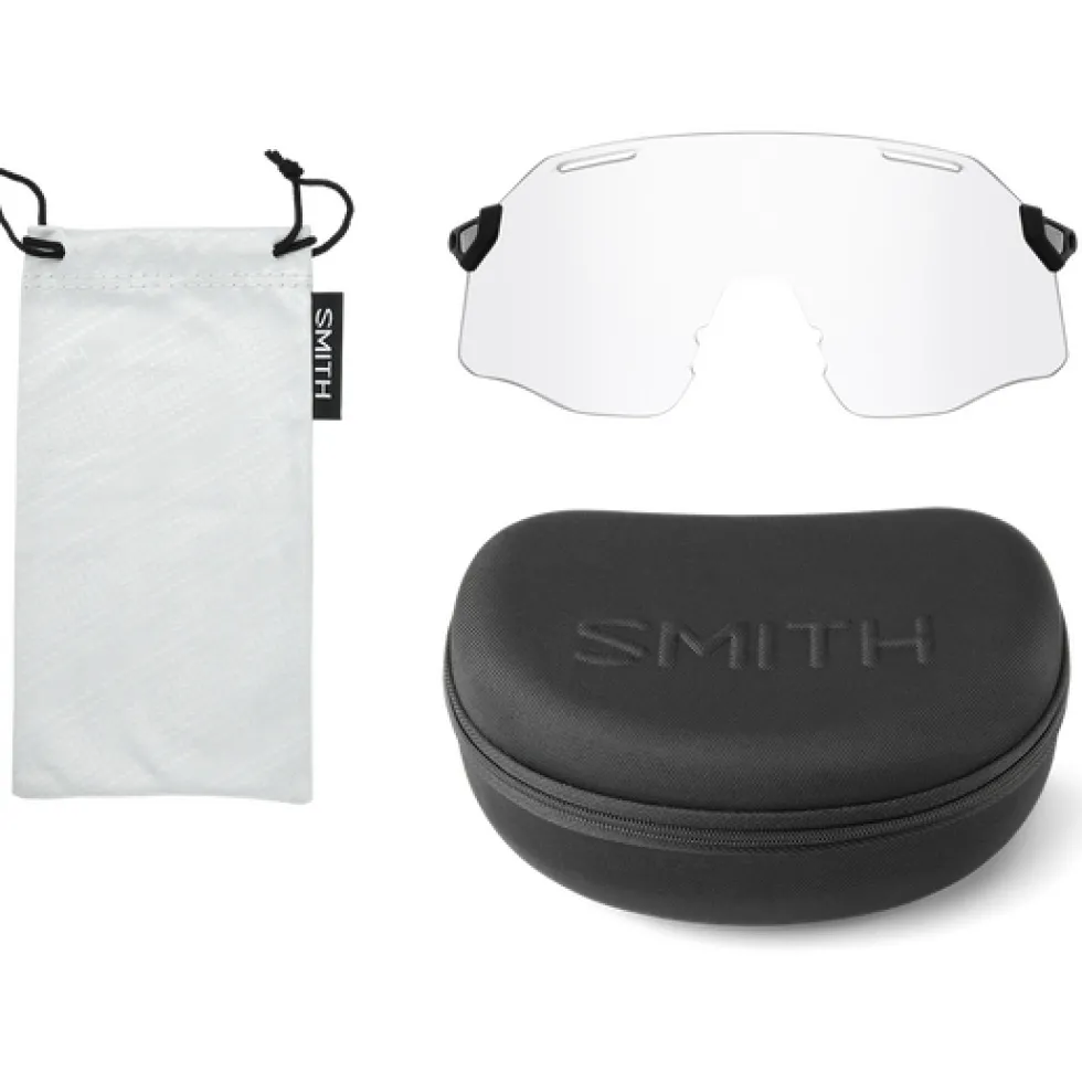 Smith Vert PivLock ChromaPop Bril - Matte Black - Black | Clear