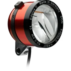 SON Edelux II Fietslamp Vooraan - red anodized