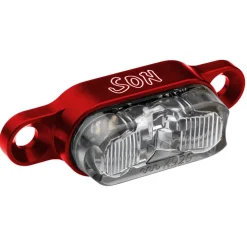 SON Rear Light for Carrier Mounting - red