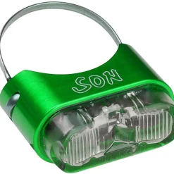Dynamo Verlichting|Achterlampen < SON Rear Light for Seatposts - light green