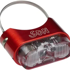 SON Rear Light for Seatposts - red