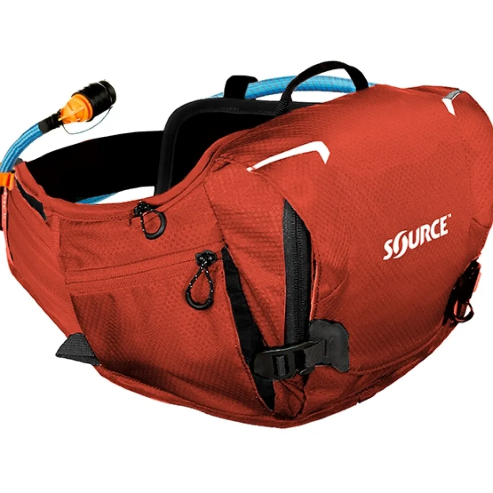 Source Hipster Ultra 5L Hydration Belt - chili orange