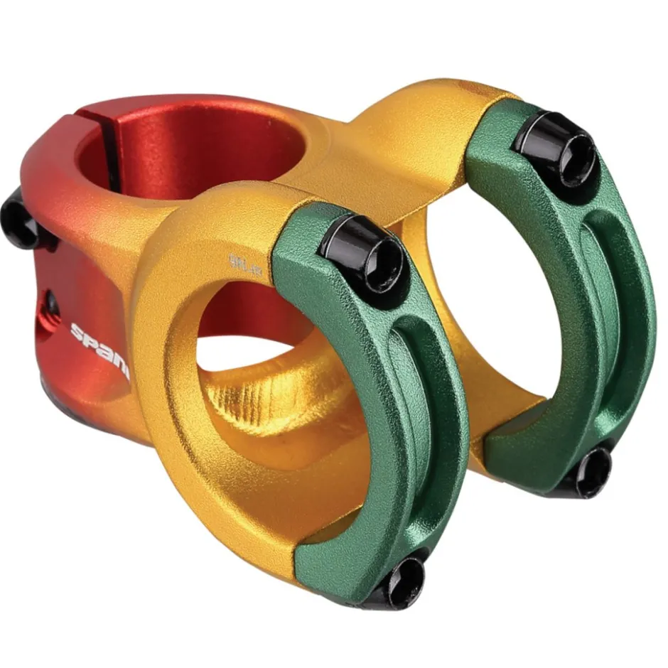Stuurpennen < Spank Spoon 318 Stem - 31.8mm - Rasta Edition