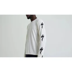 Specialized Reign Shirt met Lange Mouwen Unisex - birch white