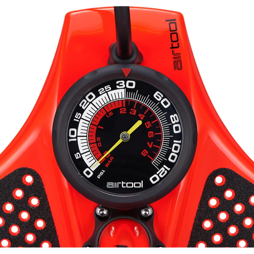 Specialized Air Tool Comp V2 Vloerpomp - Rocket Red