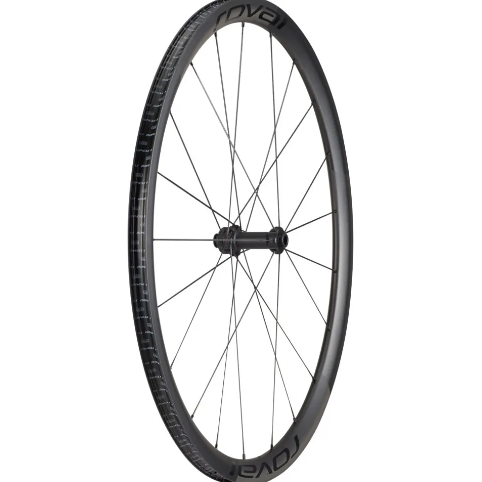 Specialized Alpinist CLX II Front Wheel - 700C | Tubeless | Centerlock - 12x100mm - Satin Carbon / Gloss Black