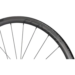 Specialized Alpinist CLX II Front Wheel - 700C | Tubeless | Centerlock - 12x100mm - Satin Carbon / Gloss Black