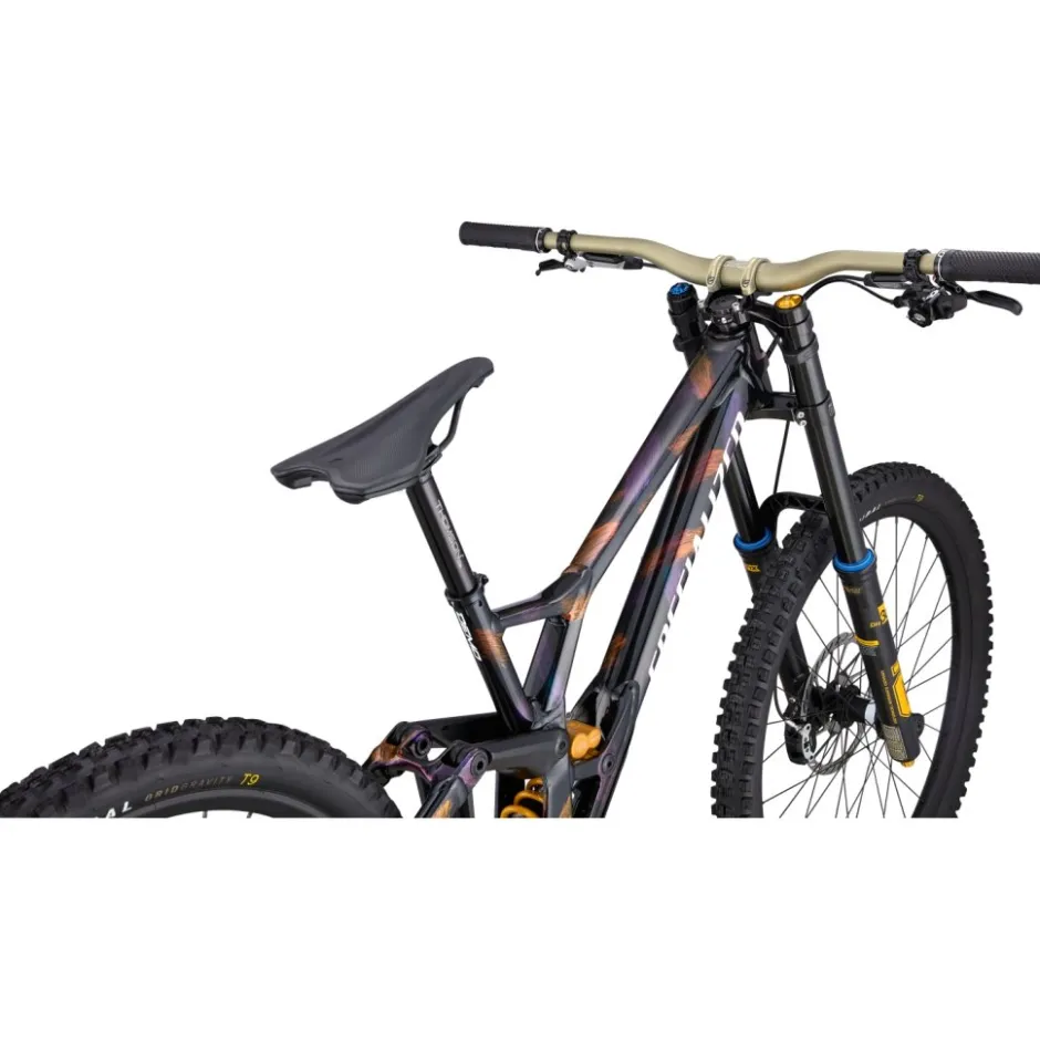Freeride En Downhill Bikes|Mtb Full Suspension < Specialized DEMO RACE - MTB - 2025 - gloss obsidian / brushed / chameleon supernova