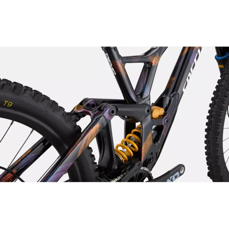 Freeride En Downhill Bikes|Mtb Full Suspension < Specialized DEMO RACE - MTB - 2025 - gloss obsidian / brushed / chameleon supernova