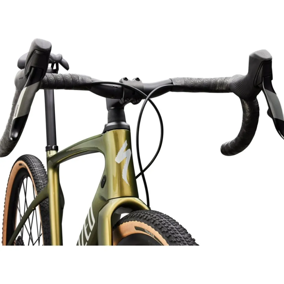 Specialized DIVERGE 4 COMP - Carbon Gravel Bike - 2026 - laurel green metallic