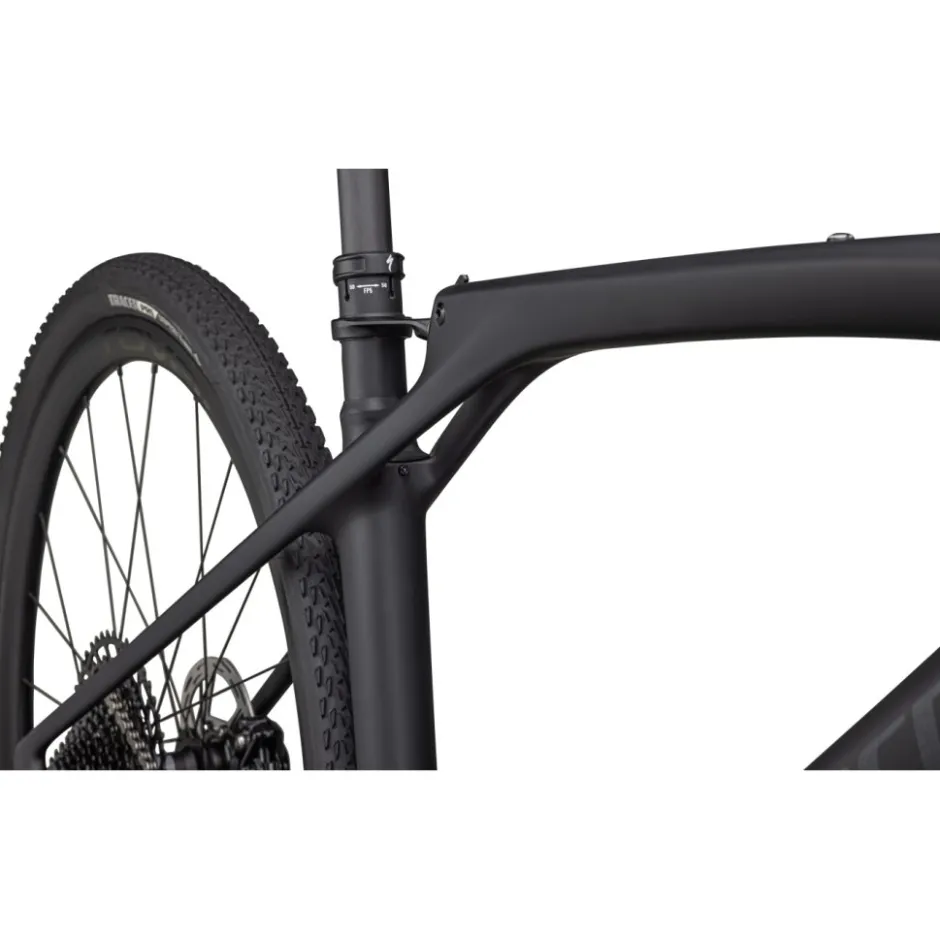 Gravelbikes Bikepacking < Specialized DIVERGE STR EXPERT - Carbon gravel bike - 2025 - satin black / diamond dust