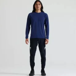 Specialized Trail MTB Fietsshirt met Lange Mouwen Heren - deep marine