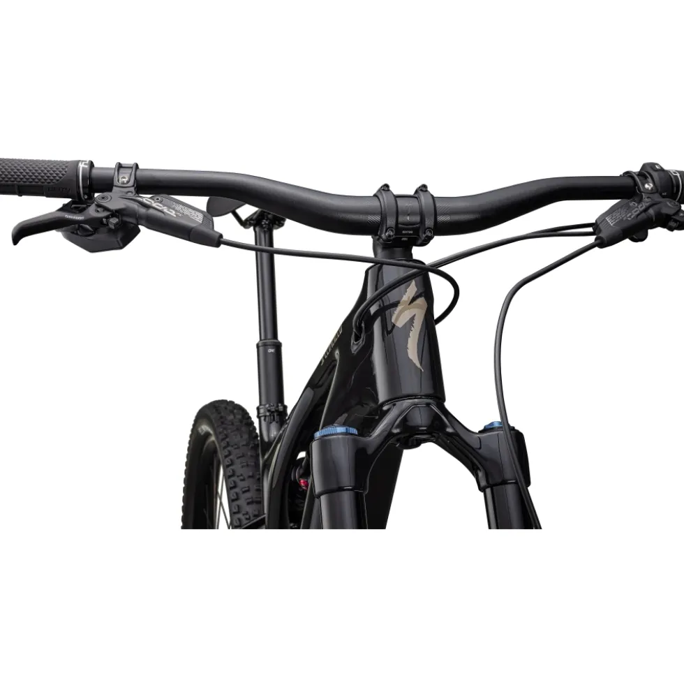 Specialized TURBO LEVO EXPERT - Carbon E-Mountainbike - 2023 - gloss / satin obsidian / gloss taupe