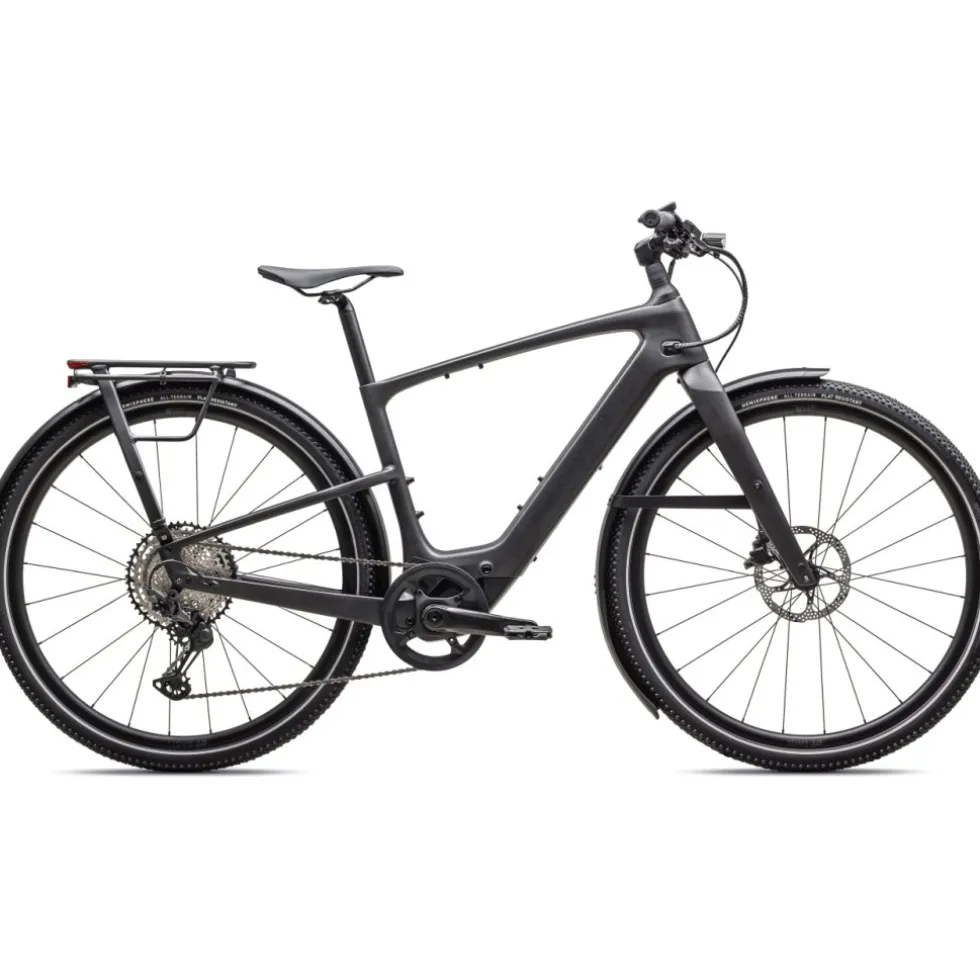 Specialized TURBO VADO SL 2 6.0 EQ - Carbon City E-Bike - 2025 - satin black micro speckle / obsidian frost