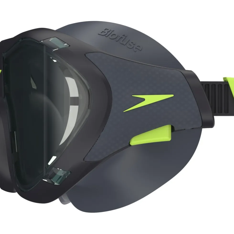Speedo Biofuse 2.0 Black/Steel Zwemmasker