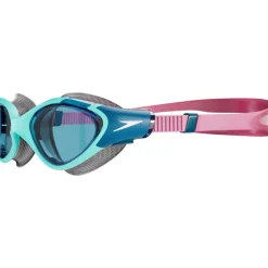 Speedo Biofuse 2.0 Zwembril Dames - Marine Blue/Peacock/Funny Pink/Hot Mauve/Aqua Blue
