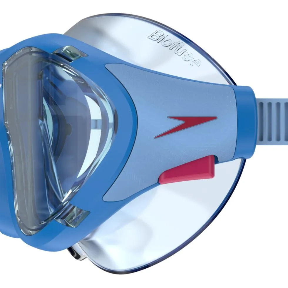 Speedo Biofuse 2.0 Zwemmasker Kinder - lagoon blue/celeste