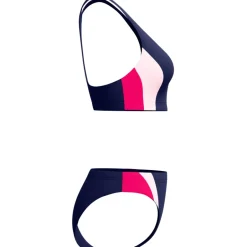 Zwembroeken & Bikini'S < Speedo Colourblock Splice 2.0 Two Piece Bikini Vrouwen - peacoat/margarita pink