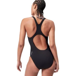 Speedo ECO Endurance+ Medalist Badpak Dames - black/white