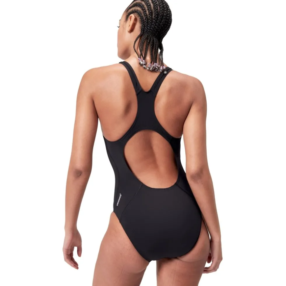 Speedo ECO Endurance+ Medalist Badpak Dames - black/white