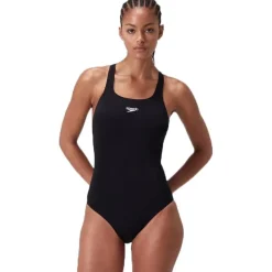 Speedo ECO Endurance+ Medalist Badpak Dames - black/white