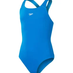 Zwembroeken & Bikini'S < Speedo ECO Endurance+ Medalist Badpak Dames - blue/white