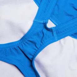 Zwembroeken & Bikini'S < Speedo ECO Endurance+ Medalist Badpak Dames - blue/white