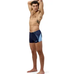 Zwembroeken & Bikini'S < Speedo END+ MAX Splice Zwemshort Heren - navy/sugar blue