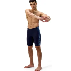 Wedstrijd Zwemkleding < Speedo End+ Tech Panel Zwemjammer Heren - navy/sugar blue