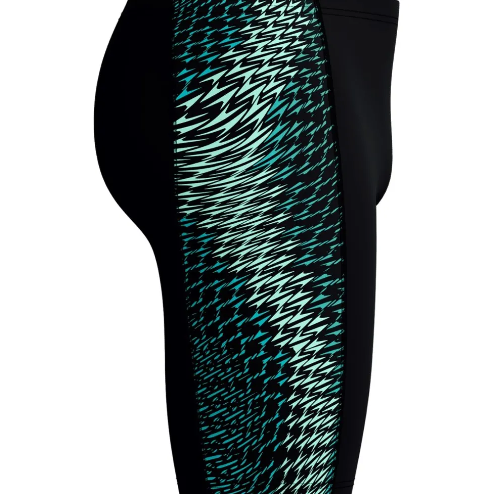 Speedo End+ Tech Panel Zwemjammer Heren - black/turquoise gem