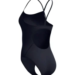 Zwembroeken & Bikini'S < Speedo Endurance+ Logo Thin Strap Badpak Dames - anthracite