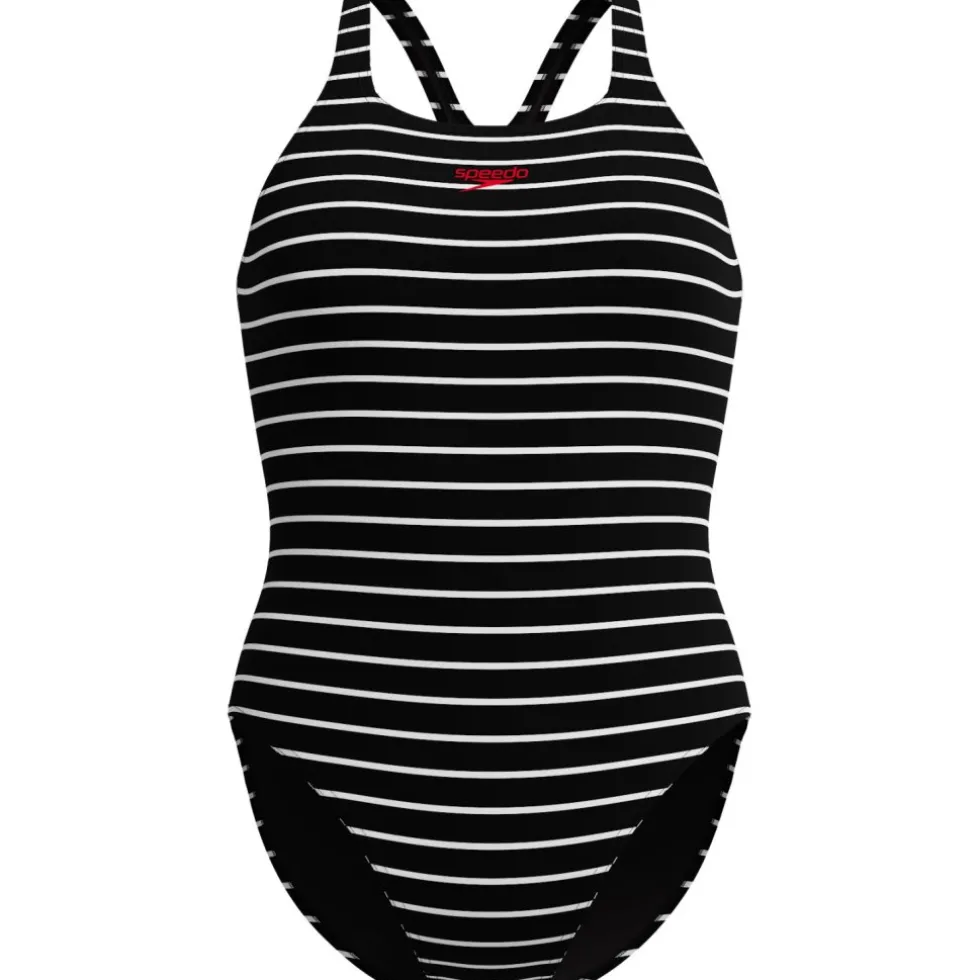 Speedo Endurance+ Printed Medalist Badpak Dames - anthracite