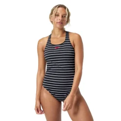 Speedo Endurance+ Printed Medalist Badpak Dames - anthracite