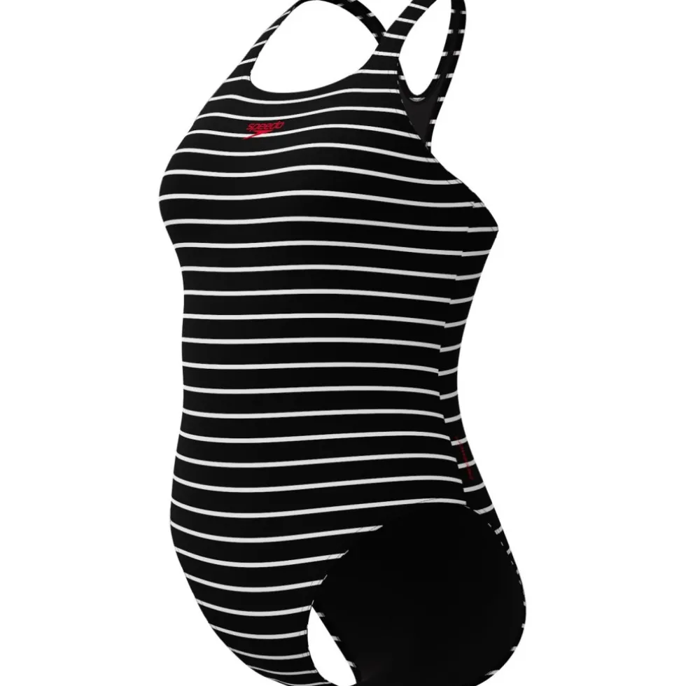 Speedo Endurance+ Printed Medalist Badpak Dames - anthracite