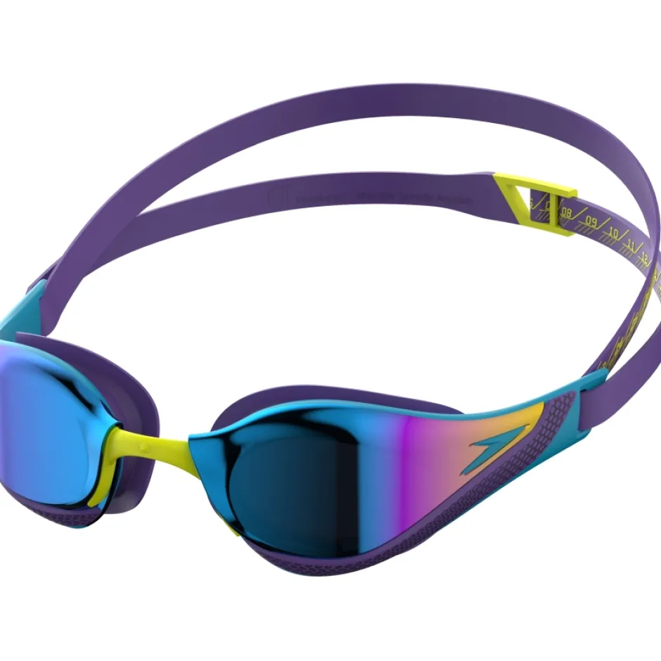 Zwembrillen|Zwembrillen < Speedo Fastskin Pure Focus Mirror Zwembril - mayan blue/cobalt/tropical horizon