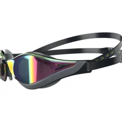 Speedo Fastskin Pure Focus Mirror Zwembril - black/cool grey/ruby