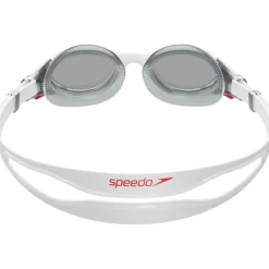 Zwembrillen|Zwembrillen < Speedo Futura Biofuse Flexiseal Zwembril - white/red/light smoke