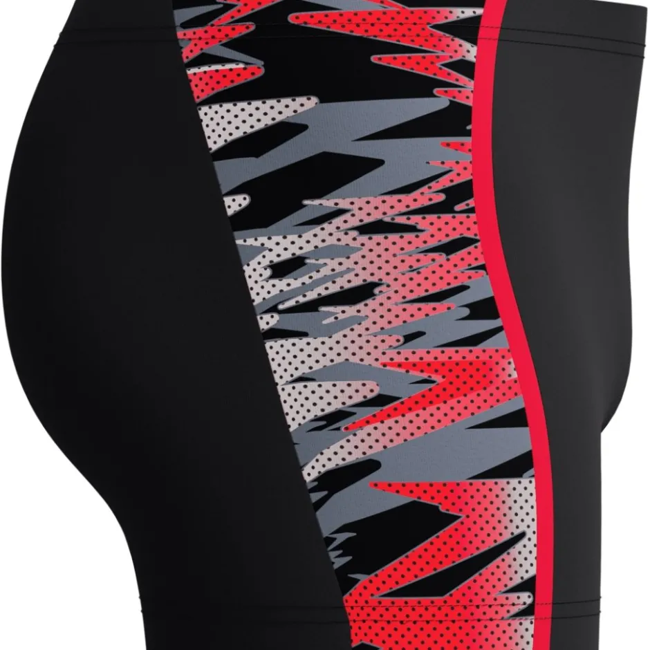 Zwembroeken & Bikini'S < Speedo Hyperboom Splice Aquashorts Heren - anthracite/high risk red